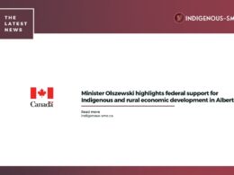 Minister Olszewski highlights federal support for Indigenous and rural economic development in Alberta