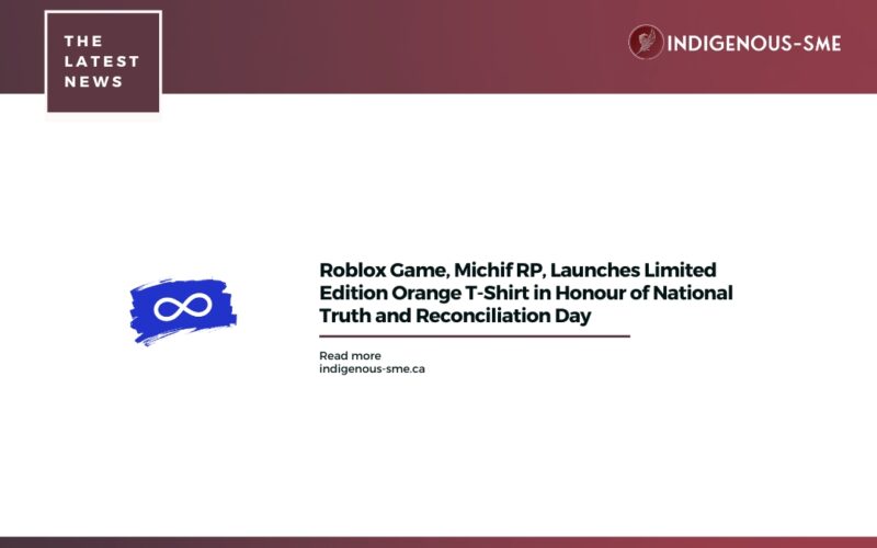 Roblox Game, Michif RP, Launches Limited Edition Orange T-Shirt in Honour of National Truth and Reconciliation Day